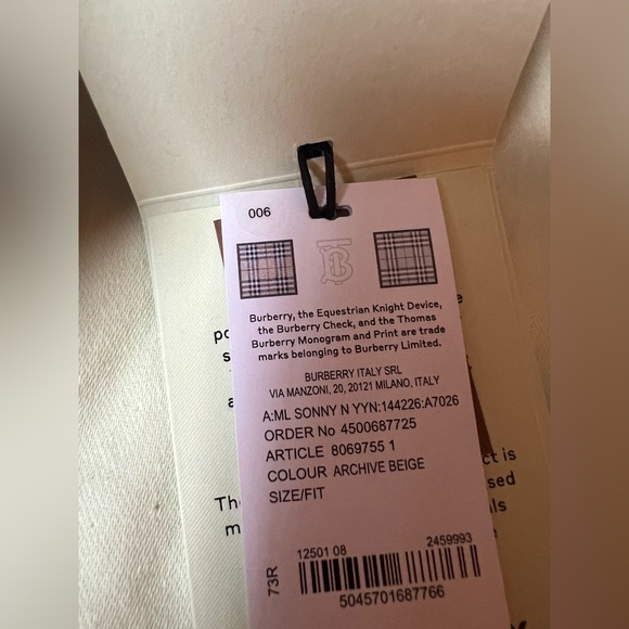 New BURBERRY check bag Sonny Belt bag waist Fanny pack shoulder Bag NWT - Picture 7 of 13